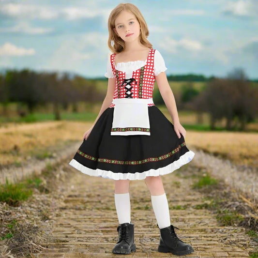 Lena- Vintage-inspiriertes Kostüm für Karneval und Party für Kinder