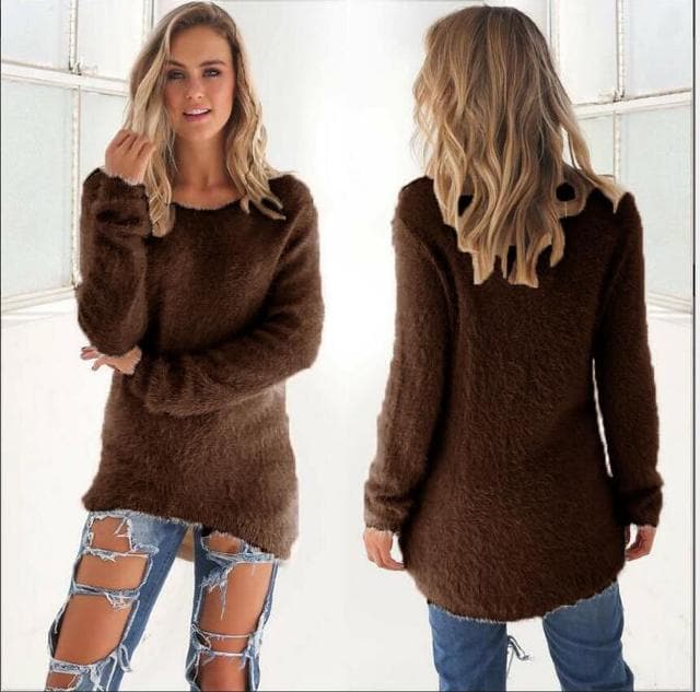 Sala - Langer Pullover mit modischem Stil