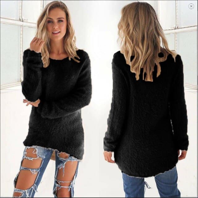 Sala - Langer Pullover mit modischem Stil