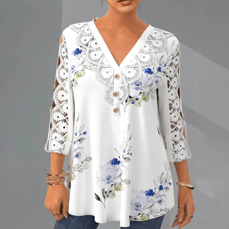 Weiß Bluse für Damen